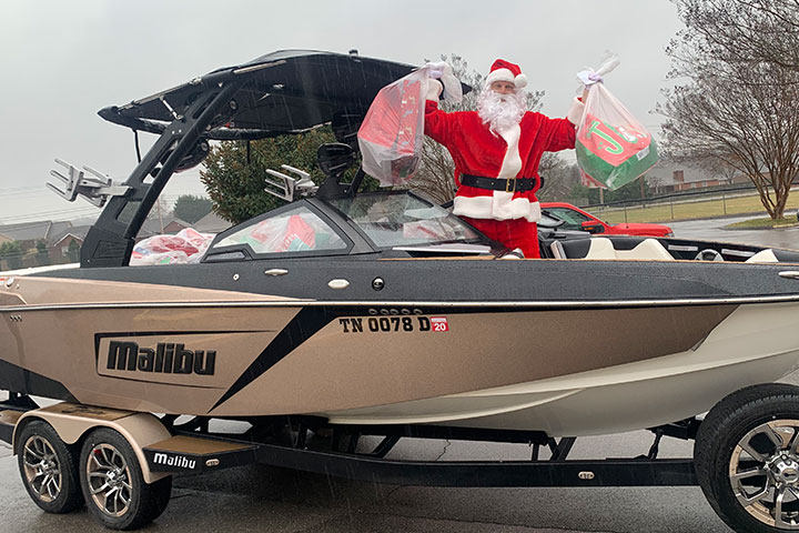 Malibu Boats Delivers Toys For Tots